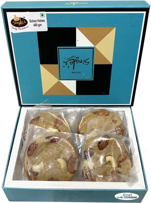 singla's Soan Halwa 400g Indian Sweets Box