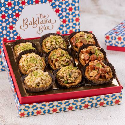 The Baklava Box Assorted Tart Baklavas Festive Gift Box