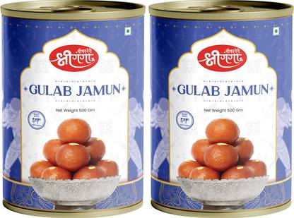 Bikaneri Shree Ganga Soft Gulabjamun 16 Pieces Tin