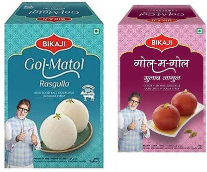 Bikaji Rasgulla & Gulab Jamun Box