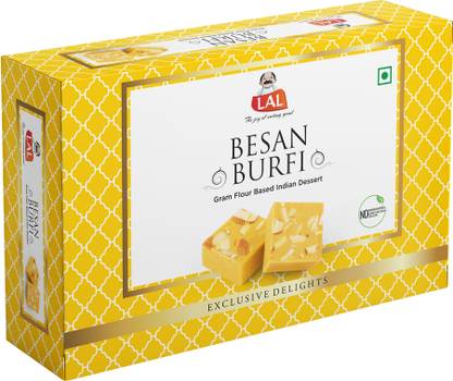 Lal Besan Barfi Box
