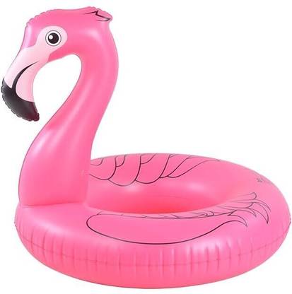 DGBMART Flamingo Pool Float – Kids Swim Ring for Beach & Party Fun Swim Floatation Belt