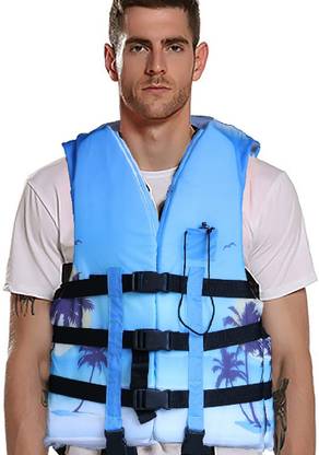 Delavala Life Jacket for Swimming Weight Capacity Upto 120 kg Swim Floatation Belt