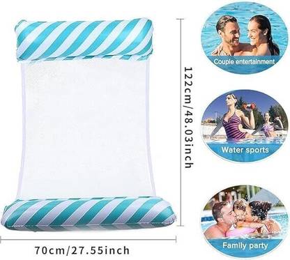 NAKSHT Float Hammock Pool Lounger Water Swimming Floating Bed Comfortable Inflatable Swim Floatation Belt