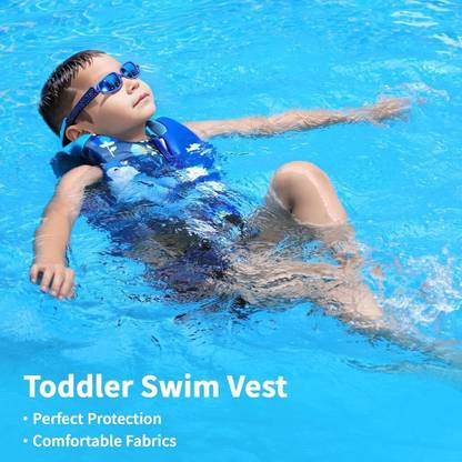 SERPLEX Kids Life Jacket Swim Vest Adjustable Safety Float Swim Floatation Belt