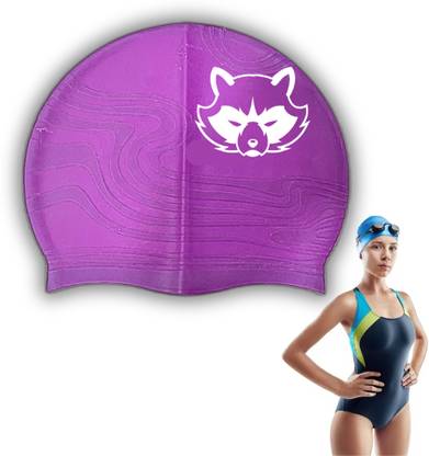 MAPACHE Swimming Cap for All Professional Swimmers and Beginners Strong Violet Swimming Cap