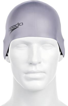 SPEEDO Unisex-Adult Plain moulded Silicone Swimming Cap