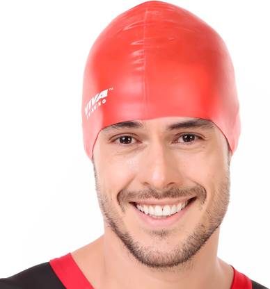 Viva Sports SURPLUS-CAP-RED Swimming Cap