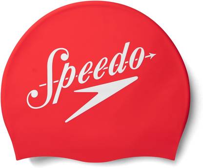 SPEEDO Slogan Printed Cap Swimming Cap