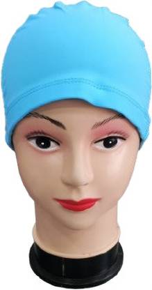 HYORTS ® Kids PU Swim Cap, Sky-Blue Lightweight Swimming Cap (Sky-Blue, Pack of 1) Swimming Cap