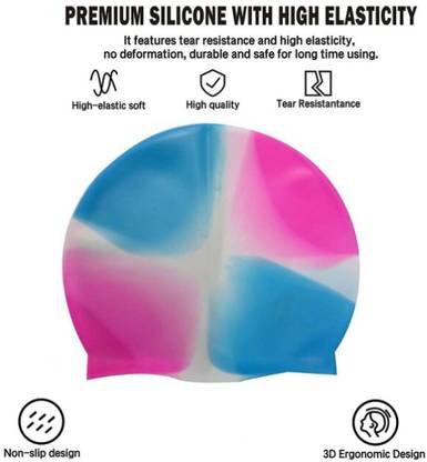 Ratnaram swim cap silicon Swimming Cap
