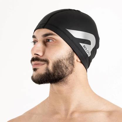 BOLDFIT Swimming Cap for Men and Women full Head Cover Pool Swim Cap Swimming Cap