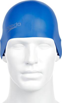 SPEEDO Unisex-Adult Plain moulded Silicone Swimming Cap