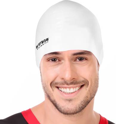 Viva Sports SURPLUS-CAP-WHT Swimming Cap
