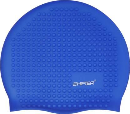 SHIFTER SWIMMING CAP BUBBLE ROUND FOR MEN WOMEN LONG HAIR ANTI SLIP WATERPROOF Swimming Cap