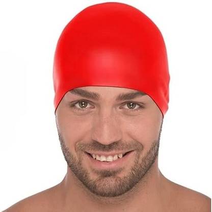 Krishav Trading Swimming Cap For Unisex Waterproof Swimming Cap Swimming Cap