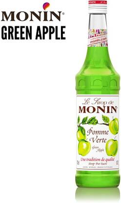 Monin Green apple syrup, 1L Green apple