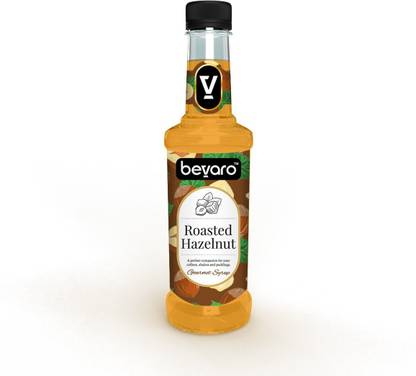 Bevaro Roasted Hazelnut Syrup, For Coffee, Shakes, Mocktails & Desserts Roasted Hazelnut