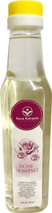 Eeva Extracts Rose Water Sharbat I No artificial color and flavor I No Added Water Content Rose