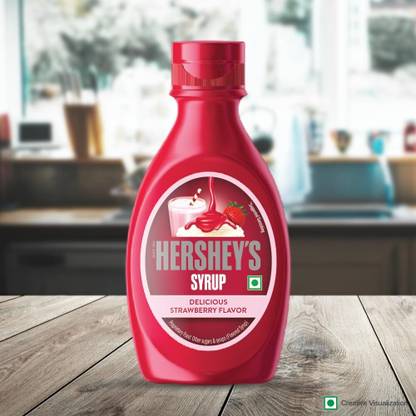 HERSHEY'S Strawberry Flavored Syrup|Delicious Strawberry Flavor,Liquid SYRUP STRAWBERRY