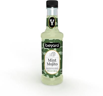 Bevaro Mint Mojito Syrup, Refreshing Gourmet Syrup for Mocktails & Mixers Mint Mojito