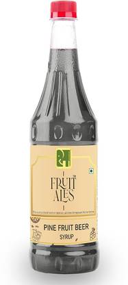 DHAMPUR GREEN Pine Fruit Beer Mocktail Syrup, 750ml pine apple