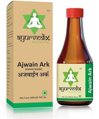 ayurvedix Ajwain Ark | Ajwain Herbal Distilled Water | For Digestion, Abdominal Pain Natural