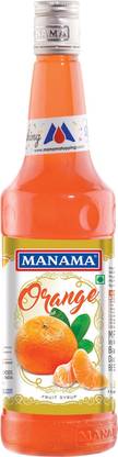 MANAMA Orange Syrup, Mixer for Mocktails and Cocktails 750ml
