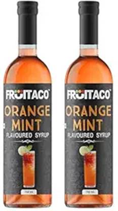 fruitaco Orange Mint : Perfect Mixer For Enhancing Mocktails & Cocktails, Drinks 750