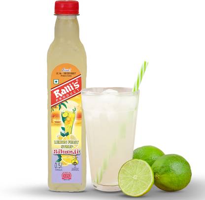 Ralli's Syrup Sarbat sharbat Sikanji Lemon