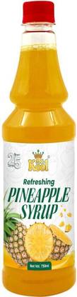 Mr.Kool Premium Refreshing Pineapple Syrup(Sharbat) Summer Special 750ml. Pineapple