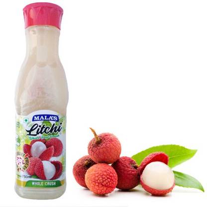 mala's LITCHI FRUIT CRUSH LITCHI