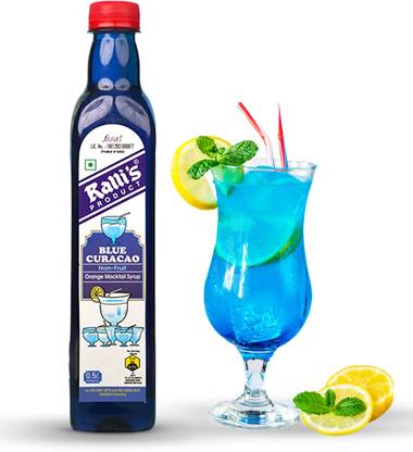 Ralli's Blue Curacao 500ml. Blue