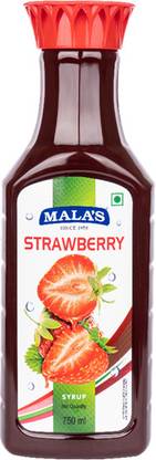 mala's Strawberry Syrup Strawberry