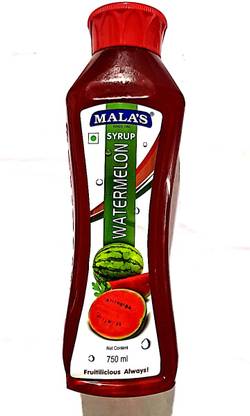 MALAS Water melon syrup 750 ml watermelon