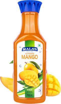 mala's Alphonso Mango Syrup Mango
