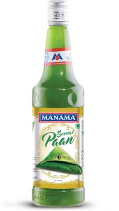 MANAMA Paan Syrup, Mixer for Mocktails and Cocktails 750ML