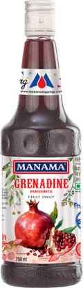 MANAMA Grenadine Syrup, Mixer for Mocktails and Cocktails 750ml