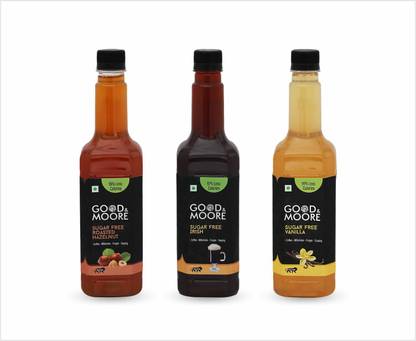 good+moore Coffee, Milkshake and more Sugar free- Roasted Hazelnut, Irish, Vanilla