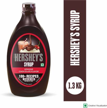 HERSHEYS Chocolate Flavor Syrup Chocolates  (1300 g, Pack of 1) at Rs. 282