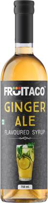 fruitaco Ginger Ale Syrup for Mocktails , Cocktails Ginger Ale