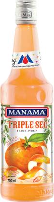 MANAMA Triple Sec Syrup, Mixer for Mocktails, Cocktails, Drinks 750ml