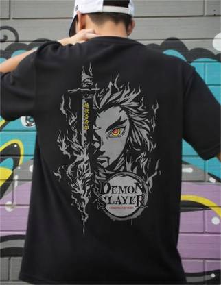 Garmin Graphic Print Men Round Neck Black T-Shirt