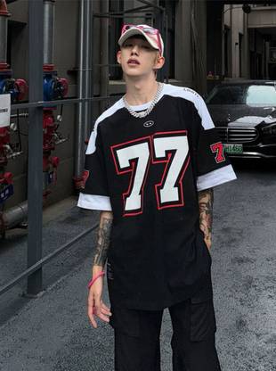 Three Arrows Graphic Print Men Crew Neck Multicolor T-Shirt