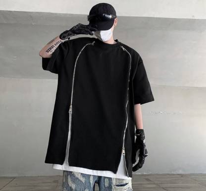 youngcash Solid Men Round Neck Black T-Shirt