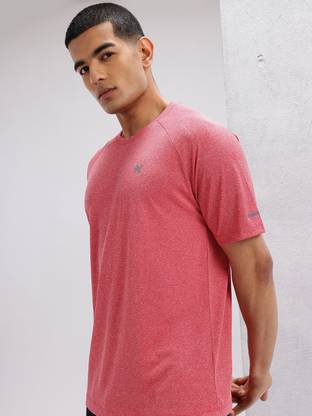 HRX by Hrithik Roshan Solid Men Round Neck White T-Shirt