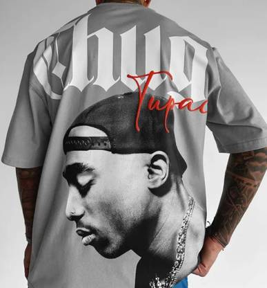 Force Printed Men Round Neck Grey T-Shirt