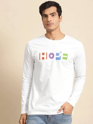 BEWAKOOF Printed Men Round Neck White T-Shirt