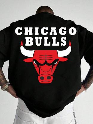 Macknit Printed Men Round Neck Black T-Shirt