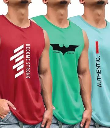 R ROCKIN TEES Self Design Men Round Neck Multicolor T-Shirt